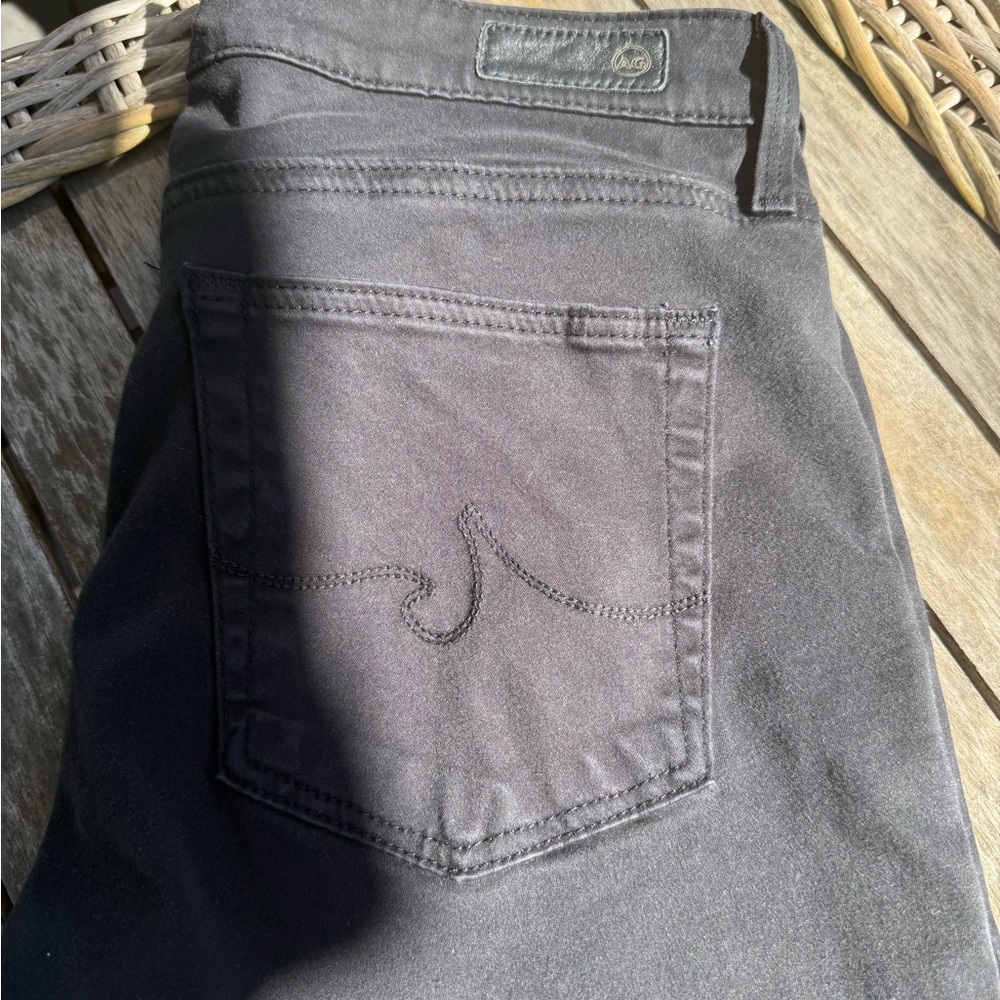 Ag Adriano Goldschmied *vintage * the Abbey, low waisted , black ankle jeans